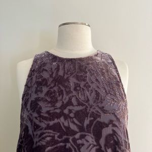 Wilfred silk velvet dress